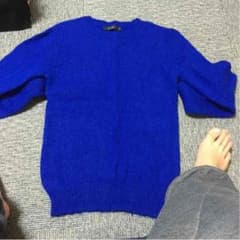 レイジーブルー 青ニットのサムネイル