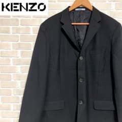 KENZO ケンゾー テラードジャケット 3つボタン ブラック クラシックのサムネイル