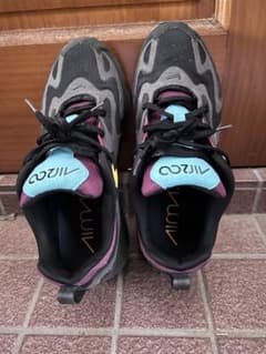 NIKE AIR MAX 200 ブラック パープル スニーカーのサムネイル