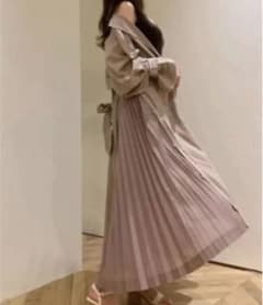 サイドプリーツトレンチコートのサムネイル