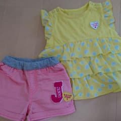 s♥JENNI トップス、ピンク短パンのサムネイル