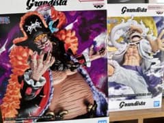 ワンピース Grandista フィギュア 2体セット ルフィ ティーチのサムネイル