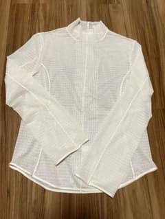 UNIQLO Mame Kurogouchi メッシュハイネック ホワイト Mのサムネイル