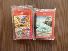 Nintendo Switch2 ソフトパッケージ型キーホルダー2種　非売品のサムネイル
