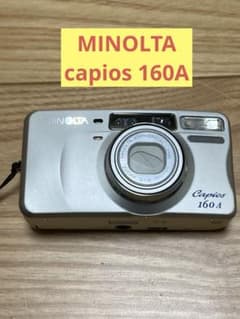 E) MINOLTA capios 160A フィルムカメラ - メルカリ