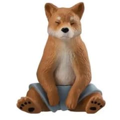 ゆきんこ。様専用どうぶつサウナ　芝犬　レッサーパンダセット　ガチャガチャのサムネイル