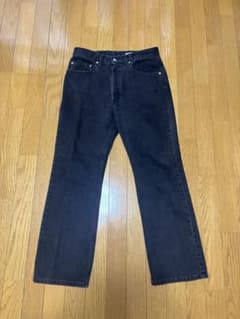 【色◎】Levi's 517 Black Denim Pants 90sのサムネイル