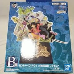ワンピース1番くじ　大海賊百景　ルフィフィギュアのサムネイル