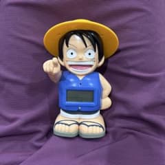 ワンピース 海賊王 ルフィ　おしゃべり 目覚まし時計　時計