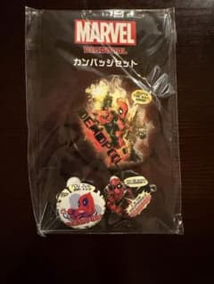 MARVEL デッドプール カンバッジセットのサムネイル
