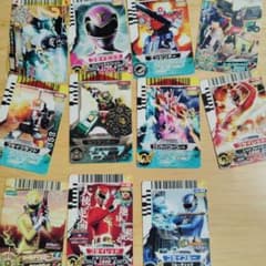 ダイオーズ 戦隊キャラクターカード 11枚セットのサムネイル