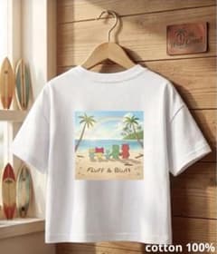【Summer sale】 Fluff&Bluff キッズTシャツ　キャラクターのサムネイル