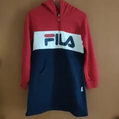 【FILA】フード付きワンピース 120cmのサムネイル