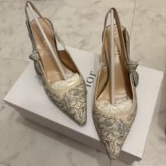 Dior スリングバックパンプス 36,5 - メルカリ