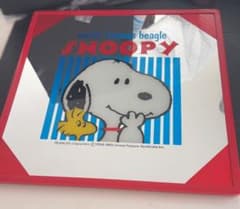 Retro, beautiful vintage antique PEANUTS SNOOPY pub mirror