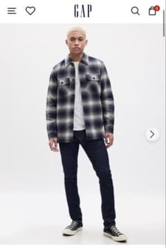 GAP SKINNY SOFT WEAR MAX デニム 28x30のサムネイル
