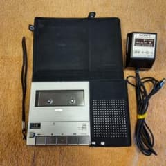SONY カセットレコーダー TCM-280 ジャンク品 ACアダプターカバー付