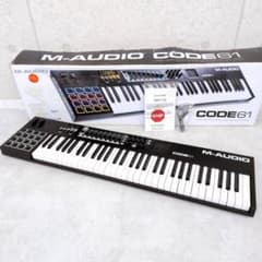 M-AUDIO CODE61 61鍵 USB MIDIキーボードコントローラー - メルカリ