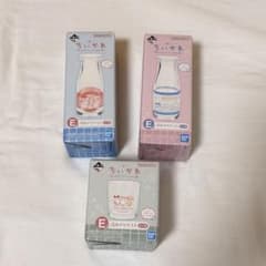 치이카와 이치 반 쿠지 E 상 유가 유리 세트 정리 판매