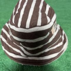 pikku poika キルティング バケットハット ボーダー 54cmのサムネイル
