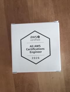 AWS Certified All AWS Certification 未開封