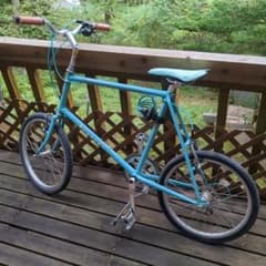 Bianchi Merlo 小径自転車 ネイビー　ミニベロ Bianchi Merlo ミニベロ 小径車 - メルカリ