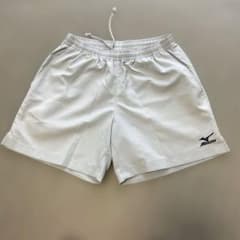 MIZUNO ミズノ ハーフパンツ グレー　M テニス　バトミントンのサムネイル