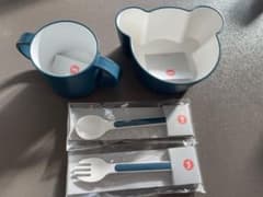 【新品未使用】tak. KIDS DISH くまのサムネイル