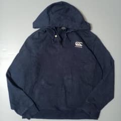 Canterbury カンタベリー ネイビー パーカー フード付 - メルカリ
