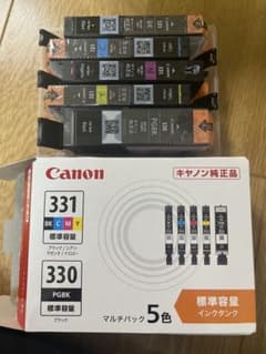 Canon 331/330 インクカートリッジ 5色セットのサムネイル
