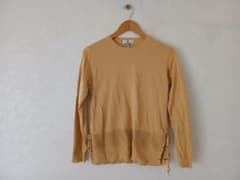 simple life 薄手ニット　マスタードイエローのサムネイル
