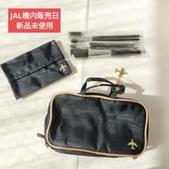 新品未使用】JALメイクブラシセット（3点） - メルカリ