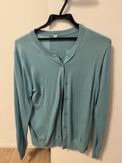 UNIQLO 하늘색 가디건 L 사이즈