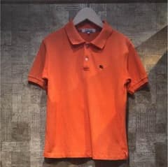 Burberrys ポロシャツ 古着 レディース オレンジのサムネイル