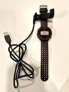 ガーミン GARMIN 220J 黒 時計本体＋充電器のサムネイル