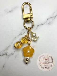 L-2 じゃらじゃらキーホルダー　めじるしアクセサリー 肉球のサムネイル