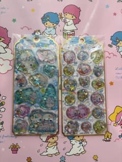 ぷくぷくあわわちゃん ウォーターシール 2枚セットのサムネイル
