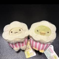 신품☆스미코구라시 테노리 봉제인형 타피오카(옐로우) & 펭귄?