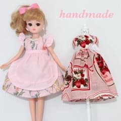 リカちゃん　ハンドメイド　ワンピースセットのサムネイル