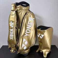 美品 YONEX CB-1911LT キャディバッグ 限定ゴールド 9型 6分割 - メルカリ