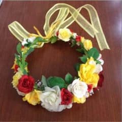 髪飾り 花かんむりのサムネイル