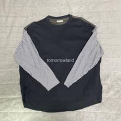 tomorrowland ロンT（背面＆袖がシャツ）のサムネイル