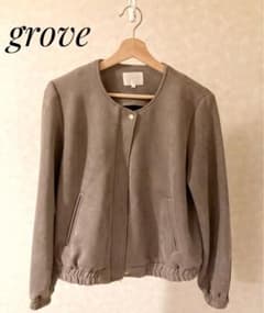 grove(グローブ)／ノーカラージャケット／ブルゾン／アウターのサムネイル