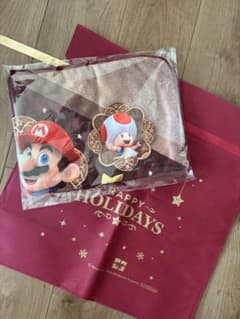 新品未開封　楽天ブックス特典　マリオ　ブランケットのサムネイル