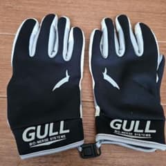 GULL ダイビンググローブ ブラック　Mサイズ(送料込み)