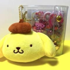 サンリオメイン シール帳 完成品 ゴールド ポムポムプリンミラーチャームのサムネイル