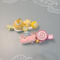 デコレーションヘアクリップ 2点セットのサムネイル