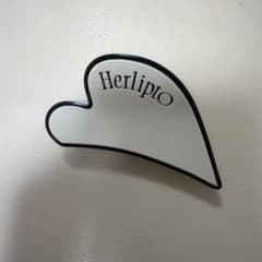 herlipto Bicolor Heart Hair Clipのサムネイル