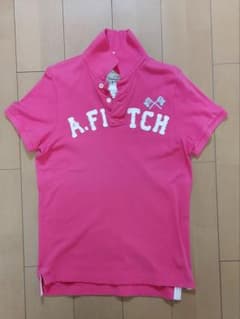 【Abercrombie & Fitch】 ポロシャツ ピンクのサムネイル