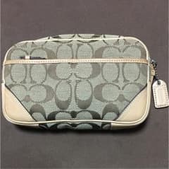 コーチ ウエストポーチ ベージュ ポーチ COTCHのサムネイル